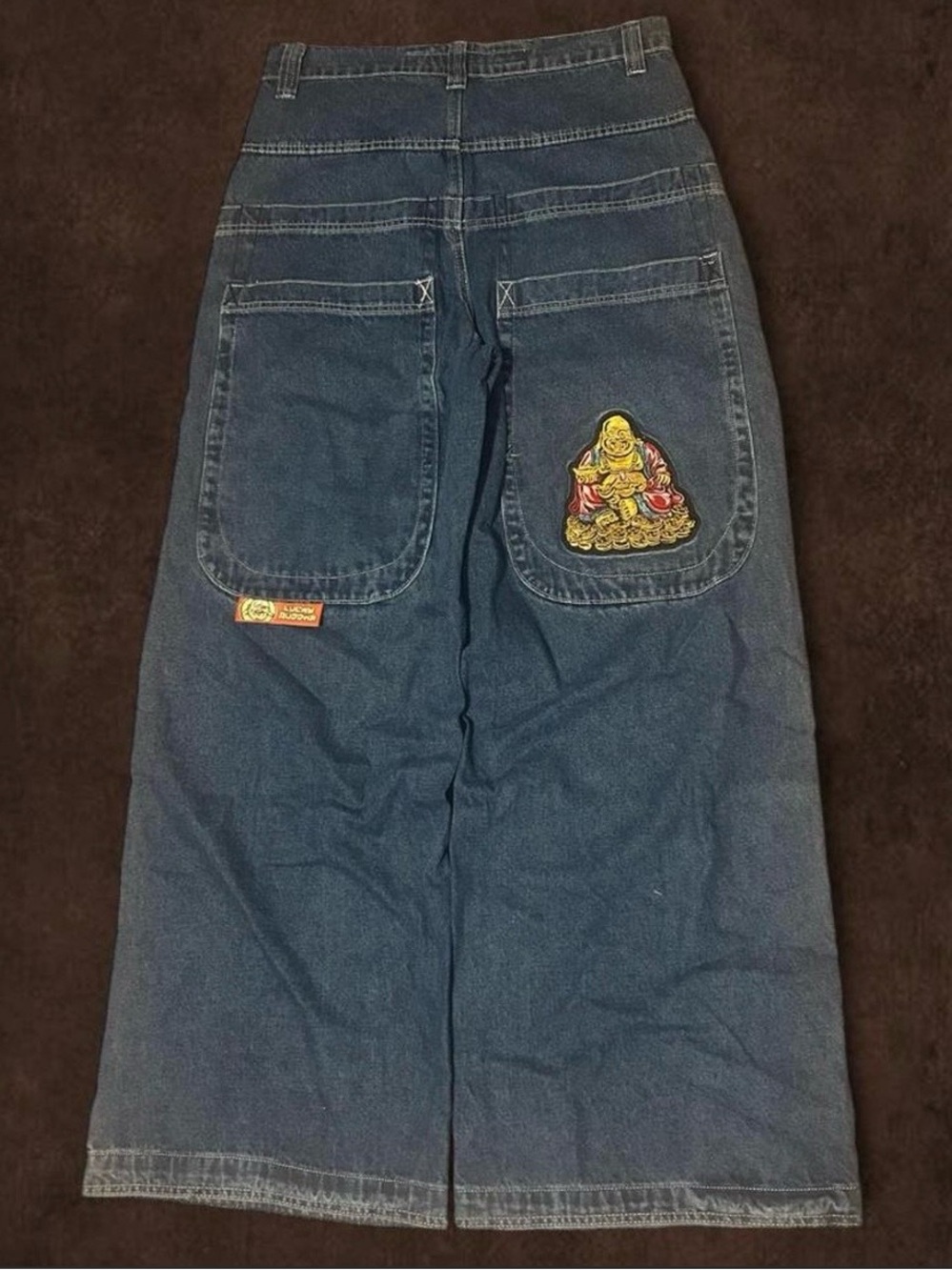 Vintage Y2K JNCO Buddha Jeans 32 x 32